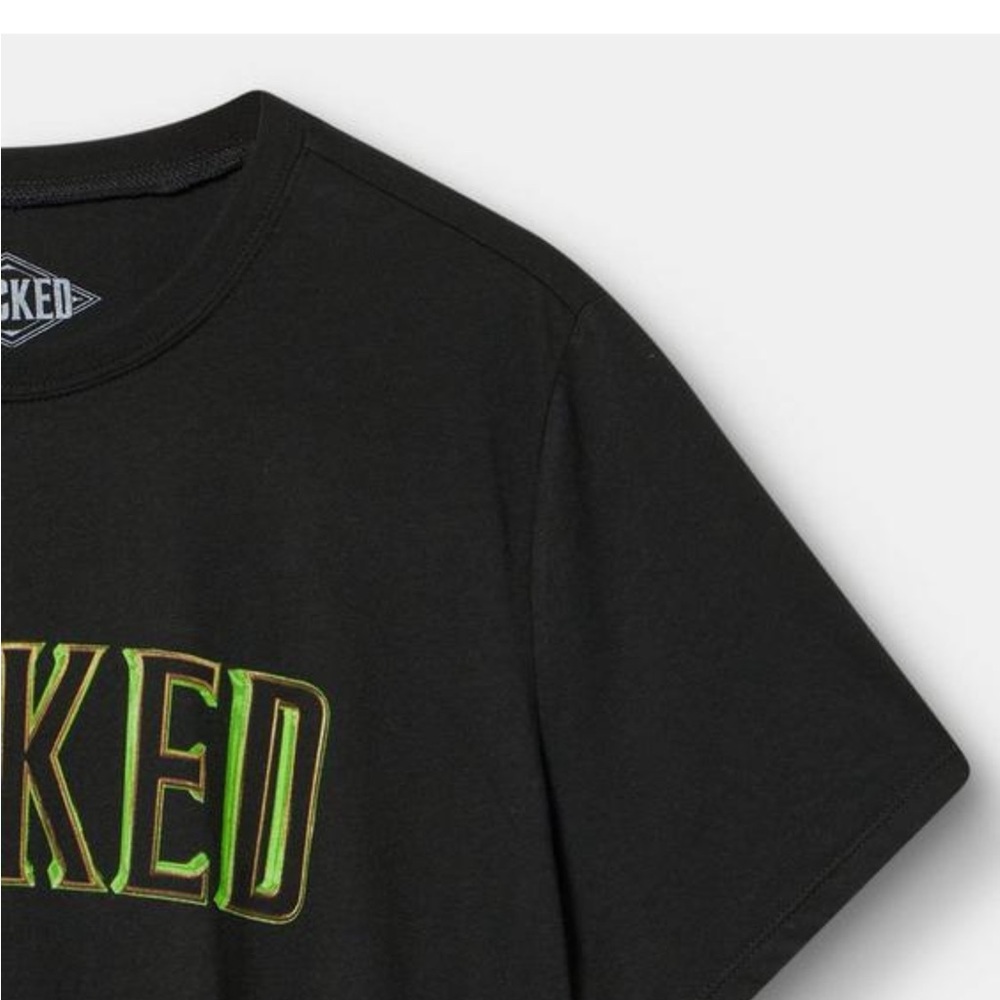 Torrid Black 'Wicked' Graphic Tee - Picture 4 of 4